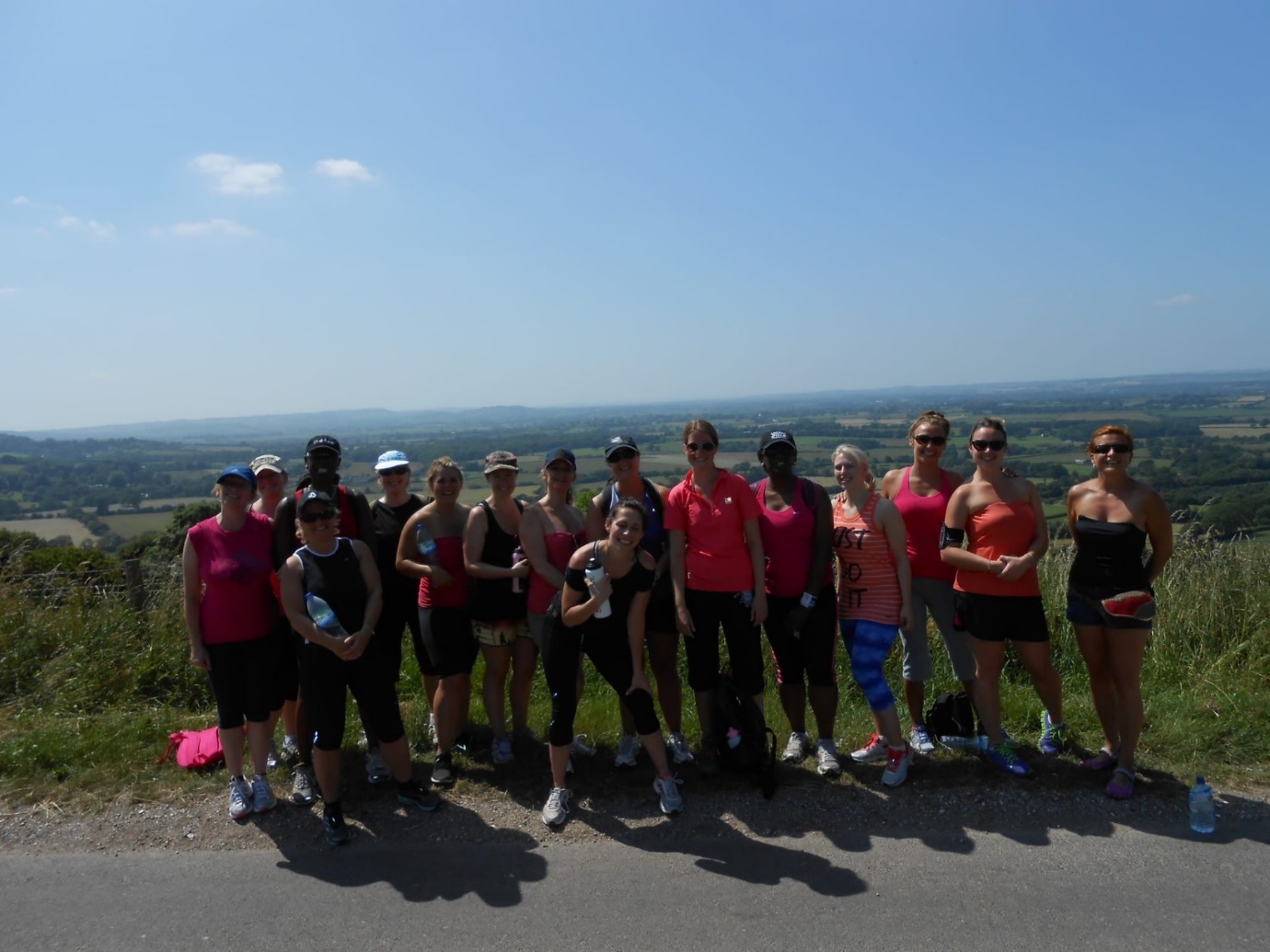 It was a busy fitness retreat! I loved it